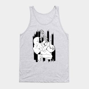 Astronaut Guitarist Tank Top